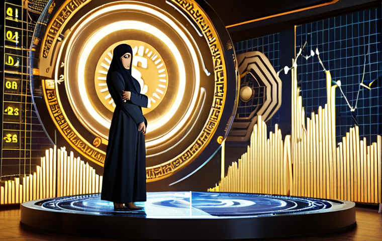 A serene and confident Arab businessman or businesswoman stands firmly on a illuminated, stable platform, symbolizing financial security. Around them, the background shows a dynamic, yet controlled, swirling vortex of various international currency symbols and abstract digital charts, representing market fluctuations. Subtle elements like a transparent shield or anchor visually convey protection against volatility. The overall atmosphere is one of calm assurance and strategic control in the face of global economic currents. Warm, professional lighting.