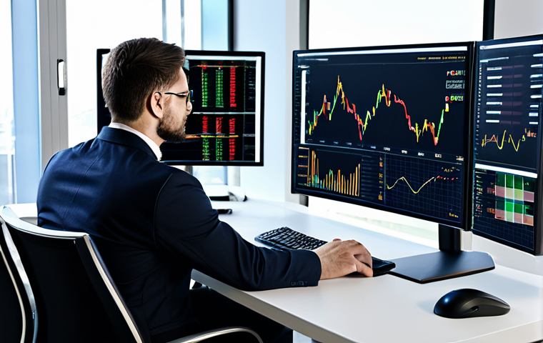 **Image Prompt 1: Data Analysis & Technology**
    "A professional financial analyst, fully clothed in business attire, working at a desk with multiple monitors displaying currency charts and data analytics dashboards, modern office environment, safe for work, appropriate content, perfect anatomy, correct proportions, natural pose, professional, high-quality rendering, well-formed hands, proper finger count, modest clothing."