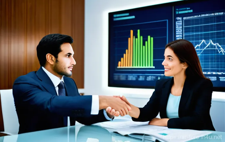 외환관리사와 외환 대출 심사 - **Prompt: The Astute Foreign Currency Manager**
    "A sophisticated and focused male foreign curren...