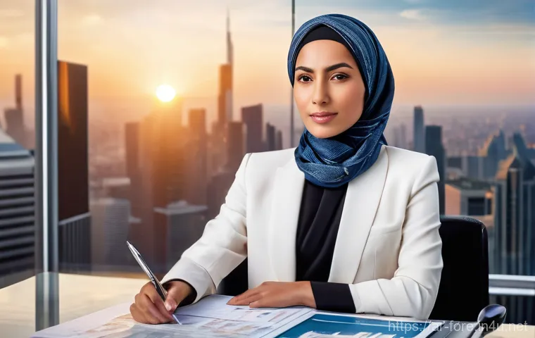 외환관리사와 외환 트레이닝 과정 - A realistic, high-definition image of a thoughtful young Arab couple (late 20s-early 30s) in their c...